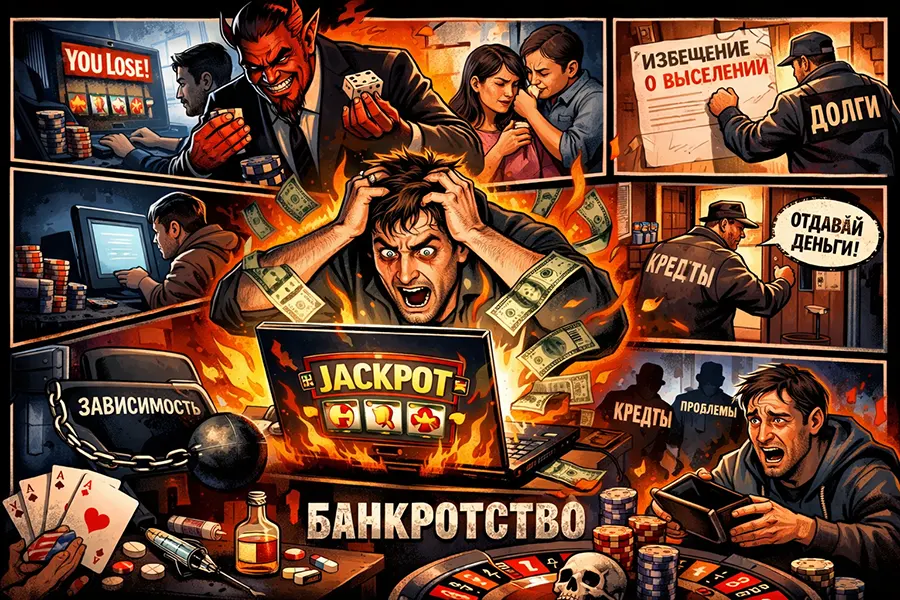 Предупреждение об игровой зависимости